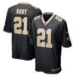 Bradley Roby New Orleans Saints  Game Jersey - Black