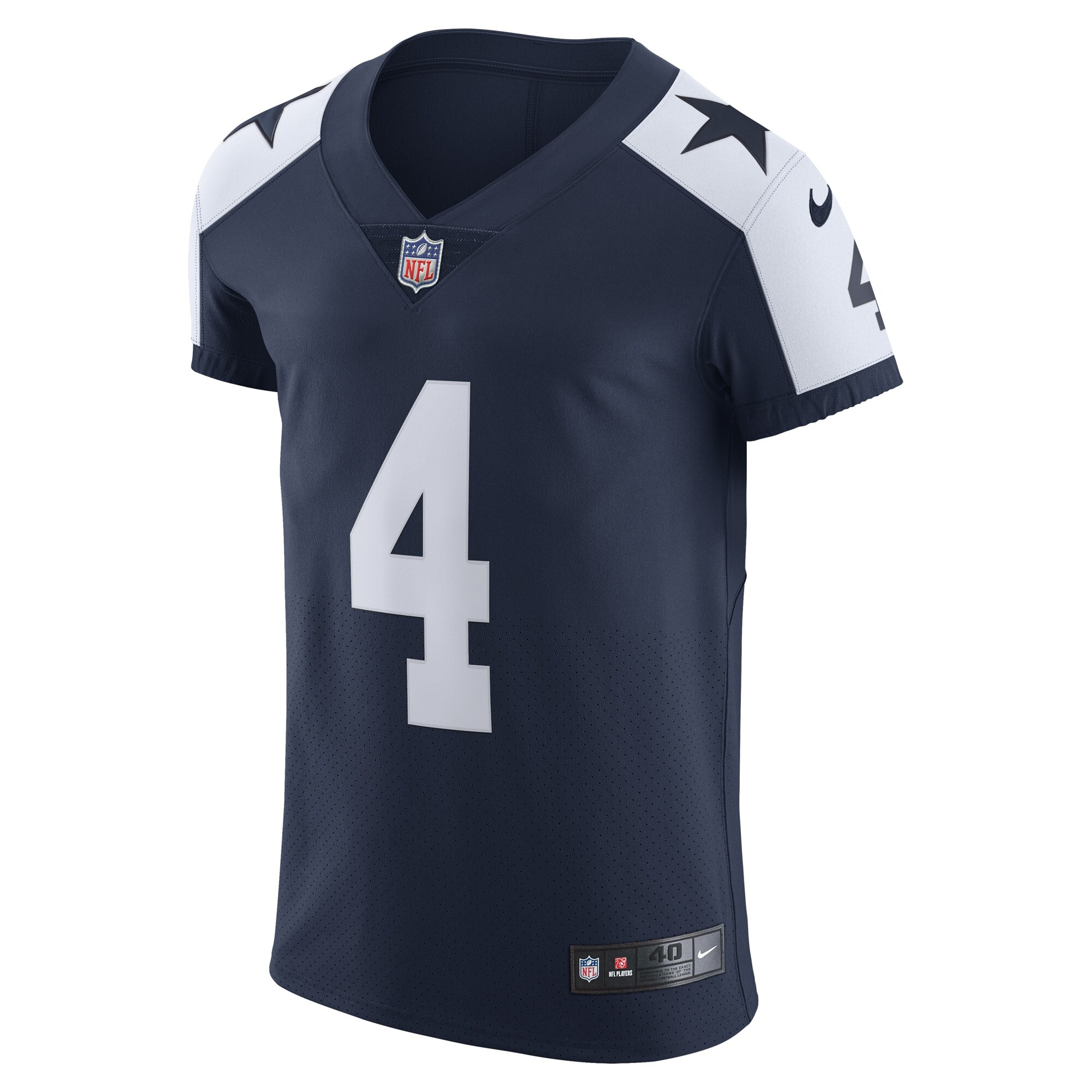 Dak Prescott Dallas Cowboys Vapor Elite Player Jersey - White - Image 5