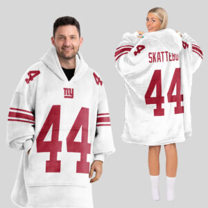 C.S 44 New York G Football Unisex Blanket Hoodie