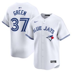 Men's Toronto Blue Jays Chad Green  White Home Limited Player Jersey