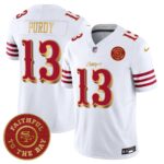 San Francisco 49ers Brock Purdy # 13 SF "Rivalries" Vapor Limited Jersey - Faithful To The Bay Patch - All Stitched