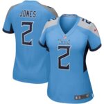 Julio Jones Tennessee Titans  Women's Game Jersey - Light Blue
