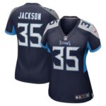 Chris Jackson Tennessee Titans  Women's Game Jersey - Navy