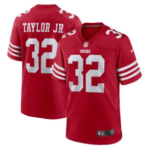 Patrick Taylor Jr. San Francisco 49ers Team Game Jersey -  Scarlet