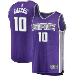 Domantas Sabonis Sacramento Kings  2021/22 Fast Break Replica Jersey - Icon Edition - Purple