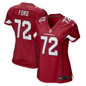 Cody Ford Arizona Cardinals  Women's Game Player Jersey - Cardinal