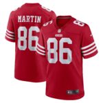 Tay Martin San Francisco 49ers  Home Game Player Jersey - Scarlet