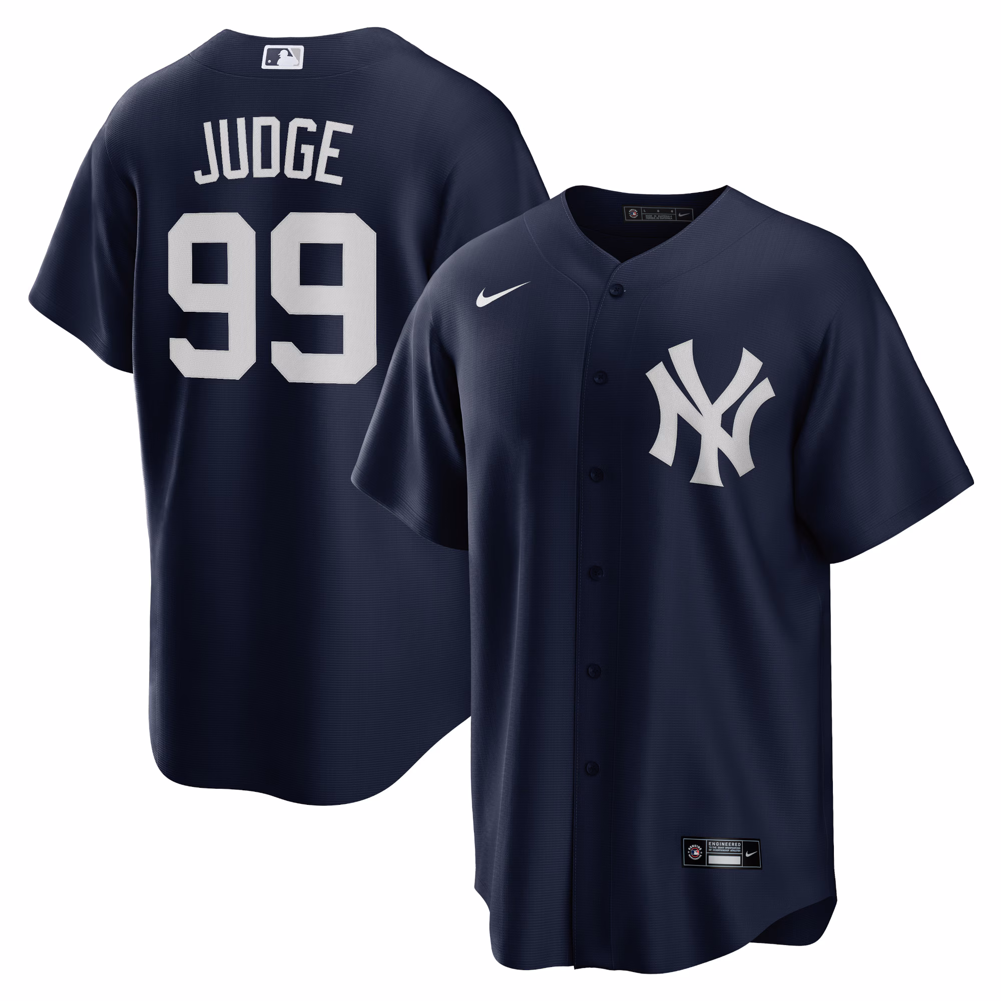 New York Yankees Aaron Judge #99 Navy 2020 Spring Training Replica Player Jersey
