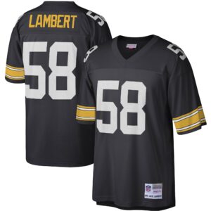 Jack Lambert Pittsburgh Steelers  Legacy Replica Jersey - Black
