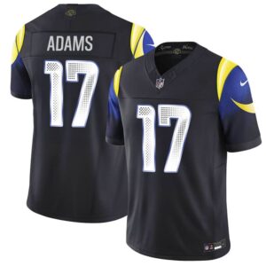 Men's Davante Adams #17 Los Angeles Rams Dri-FIT Rivalries Collection Limited Jersey-Navy