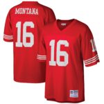 Joe Montana San Francisco 49ers  Big & Tall 1990 Retired Player Replica Jersey - Scarlet