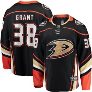 Derek Grant Anaheim Ducks Home Breakaway Player Jersey - Black