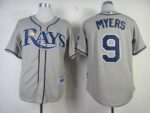 Tampa Bay Rays #9 Wil Myers Grey Cool Base Stitched Jersey