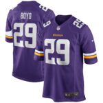 Kris Boyd Minnesota Vikings  Game Jersey - Purple