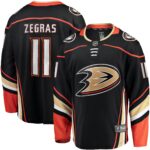 Trevor Zegras Anaheim Ducks Home Breakaway Player Jersey - Black