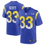 Nick Scott Los Angeles Rams  Game Jersey - Royal
