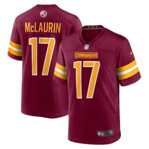 Terry McLaurin Washington Commanders  Youth Game Jersey - Burgundy