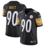 T.J. Watt #90 Pittsburgh Steelers  Vapor Untouchable Limited Jersey - Black