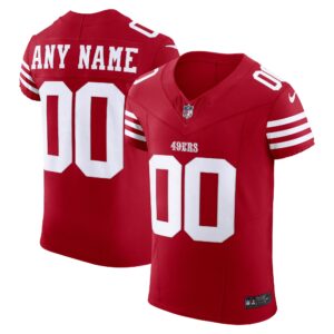 San Francisco 49ers  Vapor F.U.S.E. Elite Custom Jersey - Scarlet