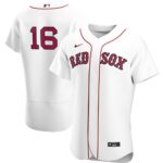 Men's  Boston Red Sox #16 Andrew Benintendi White Home 2020 Player Jersey