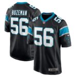 Bradley Bozeman Carolina Panthers  Game Player Jersey - Black