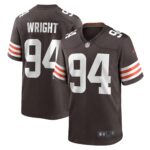 Alex Wright Cleveland Browns  Game Player Jersey - Brown