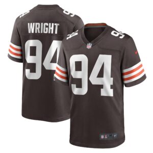 Alex Wright Cleveland Browns  Game Player Jersey - Brown