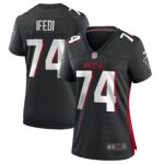 Germain Ifedi Atlanta Falcons  Women's Game Player Jersey - Black