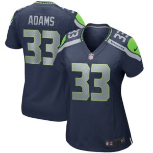 Jamal Adams Seattle Seahawks  Women's Game Player Jersey - College Navy