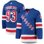 Mika Zibanejad New York Rangers  Home Primegreen Authentic Pro Player Jersey - Blue