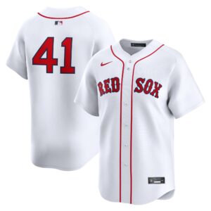 Men's Boston Red Sox Chris Sale  White Home Limited Player Jersey