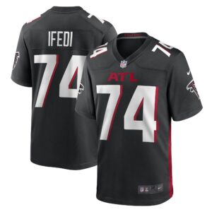 Germain Ifedi Atlanta Falcons  Game Player Jersey - Black