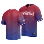 Dominican Republic 2023 World Baseball Classic Red Men's Jersey