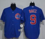Chicago Cubs #9 Javier Baez Blue New Cool Base Stitched Jersey
