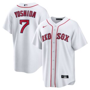 Men's Boston Red Sox Masataka Yoshida  White Replica Player Jersey