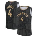 Scottie Barnes Toronto Raptors  2022/23 Fastbreak Jersey - City Edition - Black
