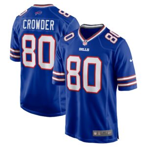 Jamison Crowder Buffalo Bills  Game Jersey - Royal