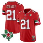 Ezekiel Elliott # 21 2025 Dallas Cowboys Mexico Vapor Limited Jersey - All Stitched