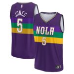 Herbert Jones New Orleans Pelicans  2022/23 Fastbreak Jersey - City Edition - Purple