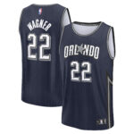 Youth Orlando Magic Franz Wagner  Navy 2023/24 Fast Break Jersey - City Edition
