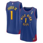 Michael Porter Jr. Denver Nuggets  Blue 2023 Finals Champions Fast Break Player Jersey - Statement Edition