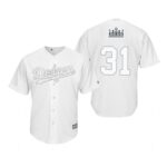 Los Angeles Dodgers Joc Pederson White 2019 Players Weekend Jersey