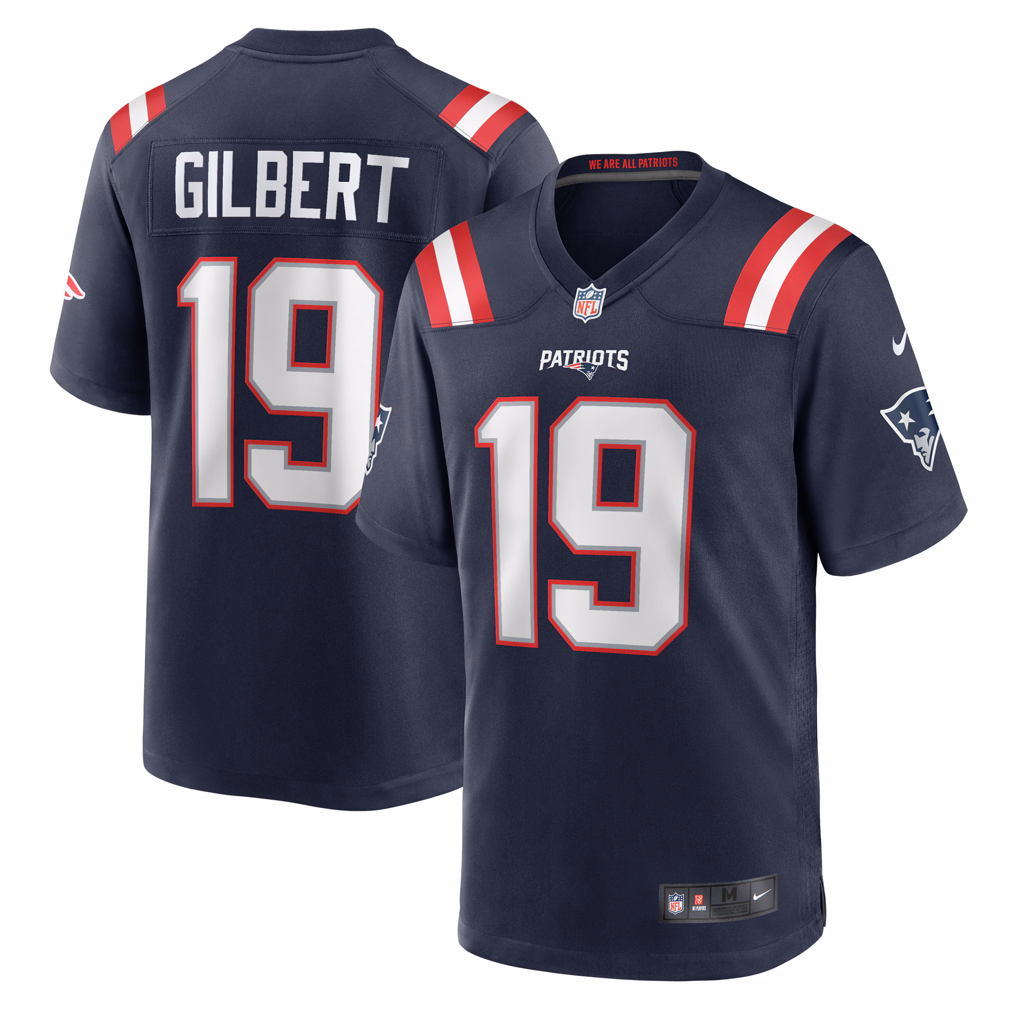 Garrett Gilbert New England Patriots Home Game Player Jersey - Navy