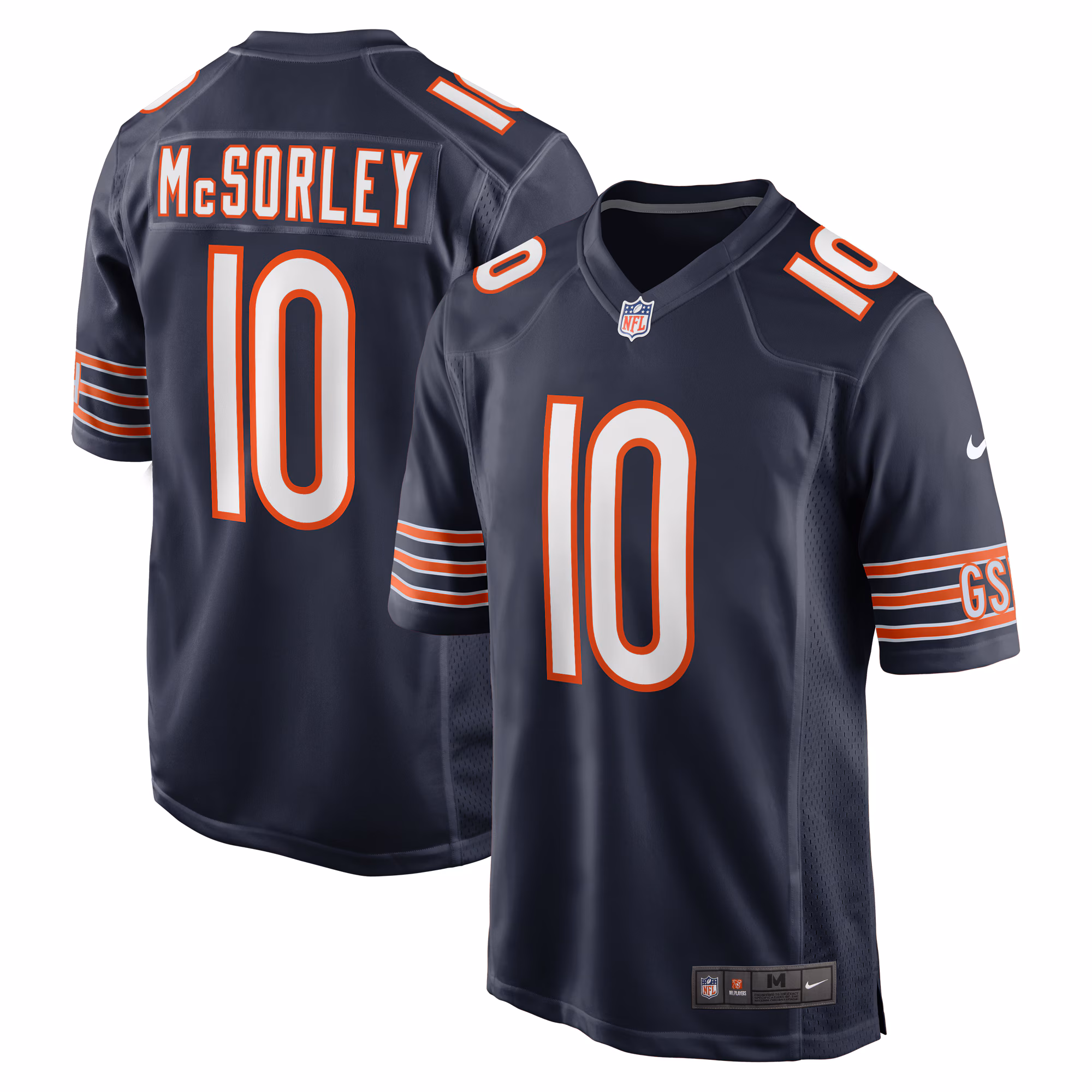 Trace McSorley Chicago Bears Team Game Jersey -  Navy