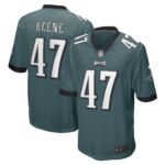Dalton Keene Philadelphia Eagles  Game Player Jersey - Midnight Green