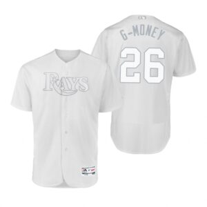 Tampa Bay Rays Ji-Man Choi G-Money White 2019 Players Weekend Jersey
