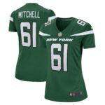 Max Mitchell New York Jets  Women's Game Player Jersey - Gotham Green