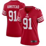 Arik Armstead San Francisco 49ers  Women's Player Game Jersey - Scarlet