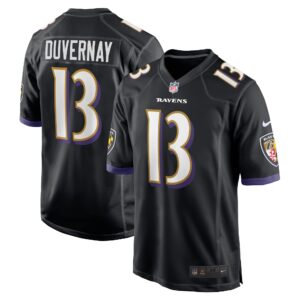 Devin Duvernay Baltimore Ravens  Game Player Jersey - Black