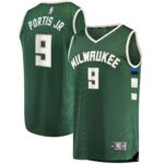 Bobby Portis Milwaukee Bucks  2021/22 Fast Break Replica Jersey - Icon Edition - Green